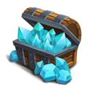Blue Crystal Box L