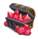 Red Crystal Box L
