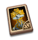 Lord Statue Card