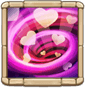 Love Cyclone Removes Silence from nearby allies, restores their Energy by up to 24 over 2s, and increases their CRIT Resist Rate by 5%. (Cooldown: 6s. This Hero is immune to Silence and conditions from Calamity.)